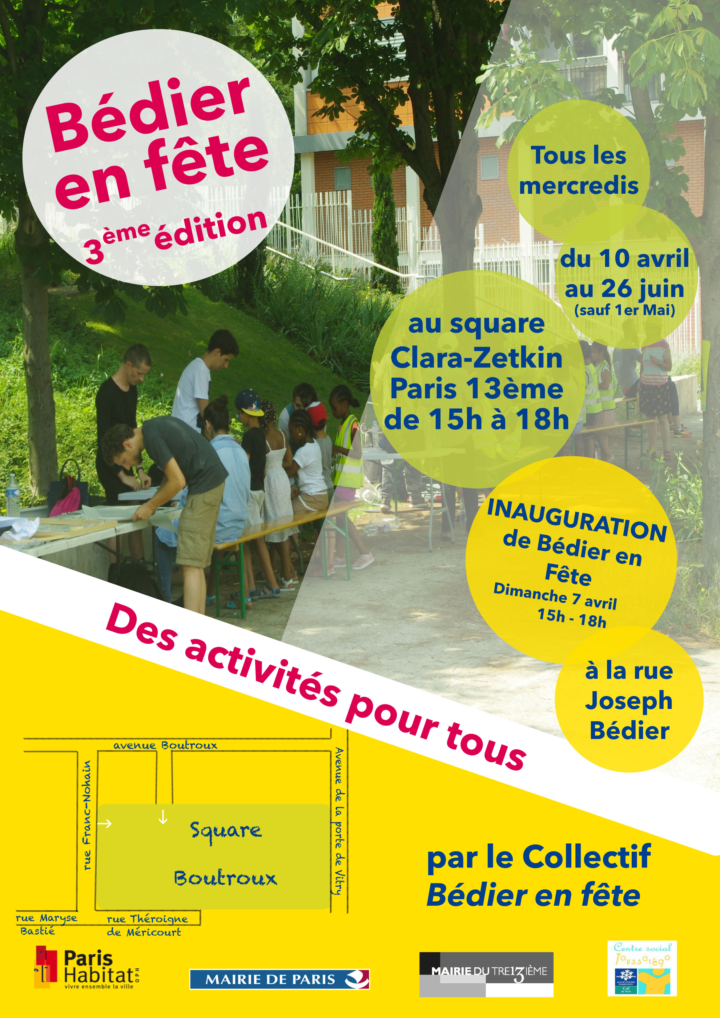 Affiche Bédier en fête 2019