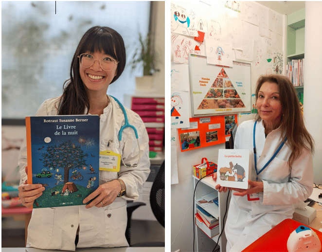 des médecins de PMI qui s'engagent pour la lecture
